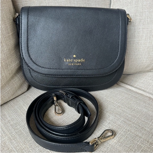 Kate spade Blake pebbled leather saddle crossbody bag - Picture 16 of 16